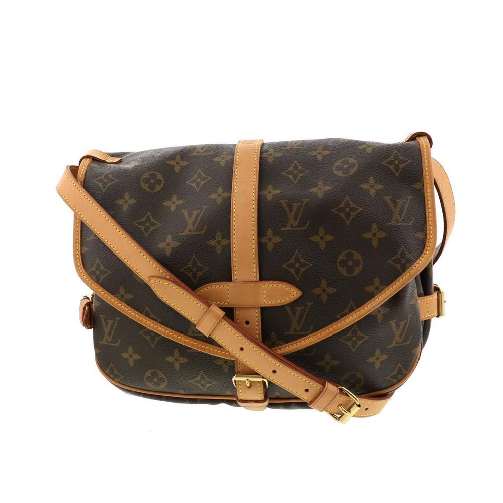 Louis Vuitton Monogram Saumur Shoulder Bag